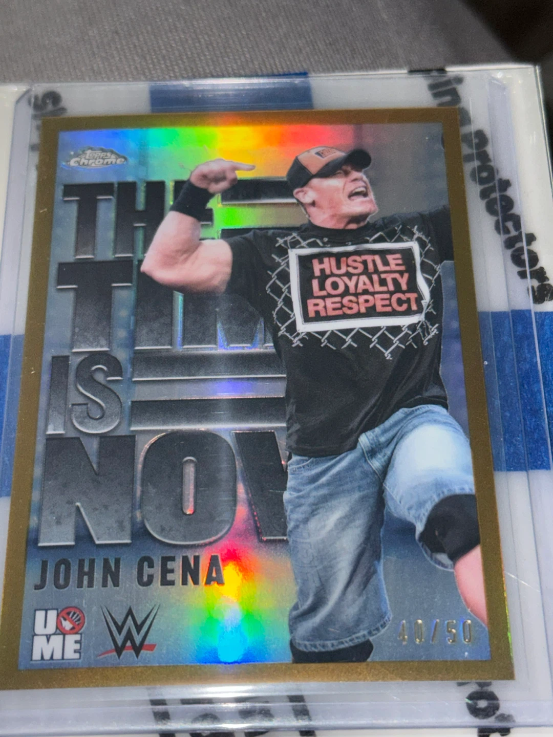2023 Topps Chrome WWE John Cena "This Is Now" Card #40/50