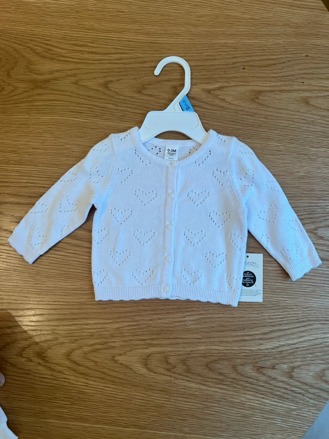 Brand New 5-Piece Toddler Girl Set (George Brand) - 0-3 M - photo 3