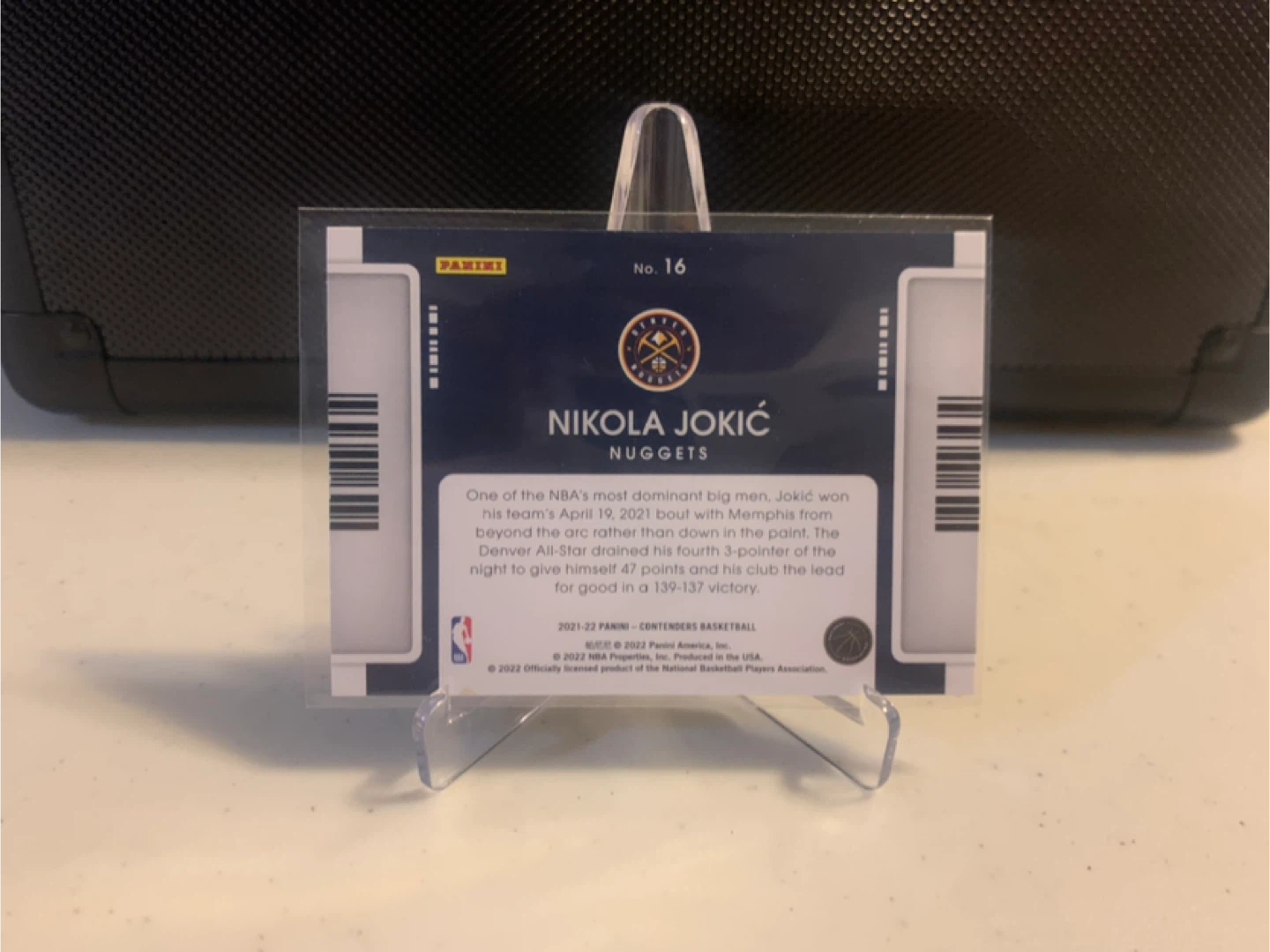 2023-24 Panini NBA Hoops Basketball Card - Nikola Jokic - photo 2