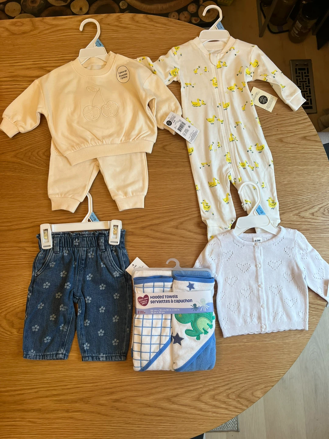 Brand New 5-Piece Toddler Girl Set (George Brand) - 0-3 M