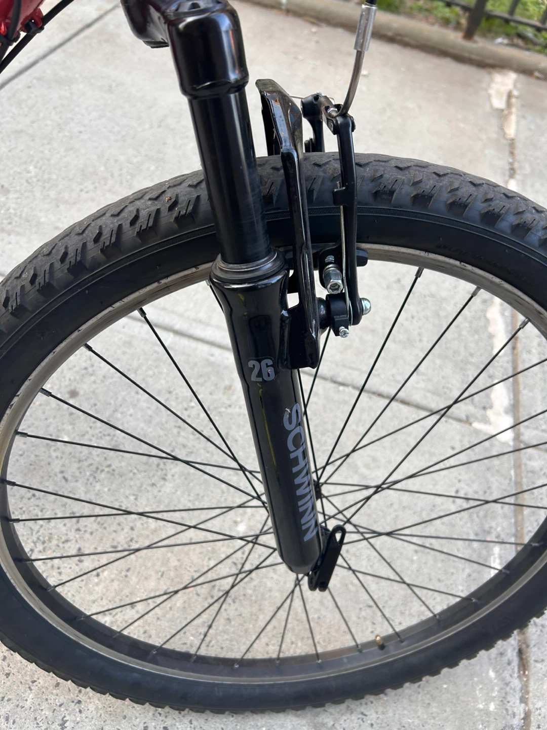 Red Schwinn Mountain Bike - 26 inch