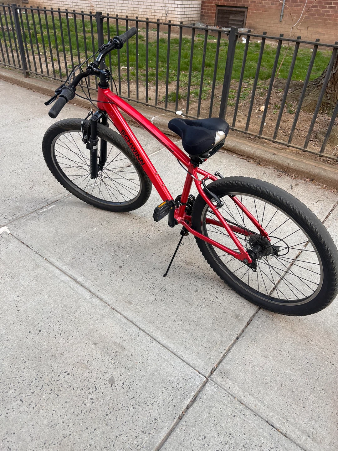 Red Schwinn Mountain Bike - 26 inch - photo 3