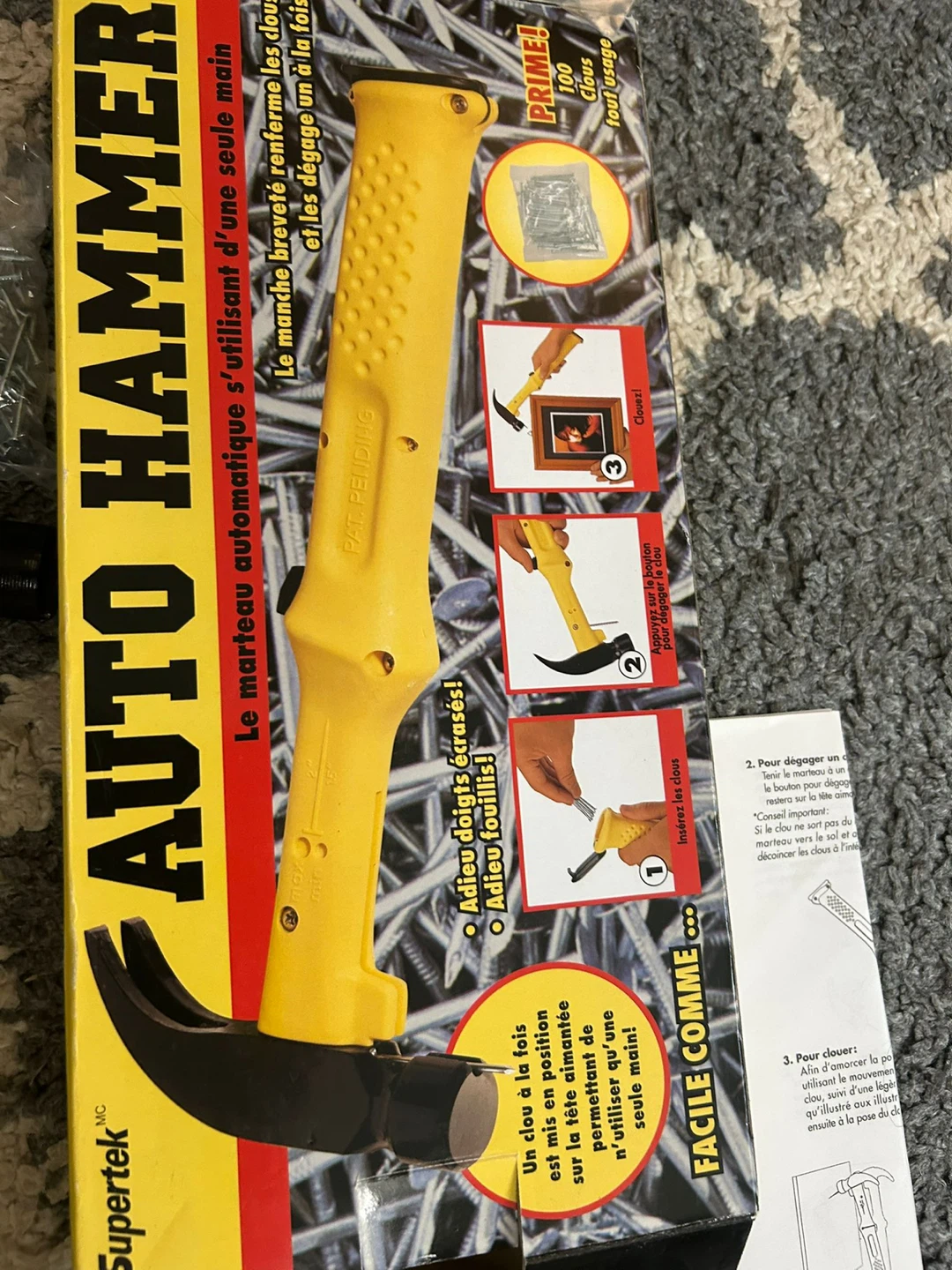 Supertek Auto Hammer Automatic Nail Gun - photo 2