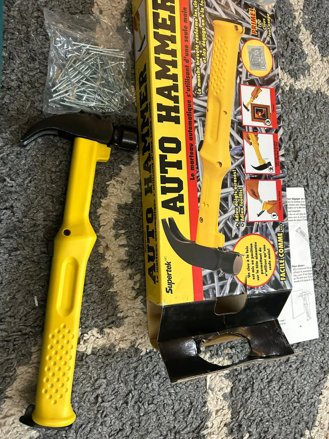 Supertek Auto Hammer Automatic Nail Gun