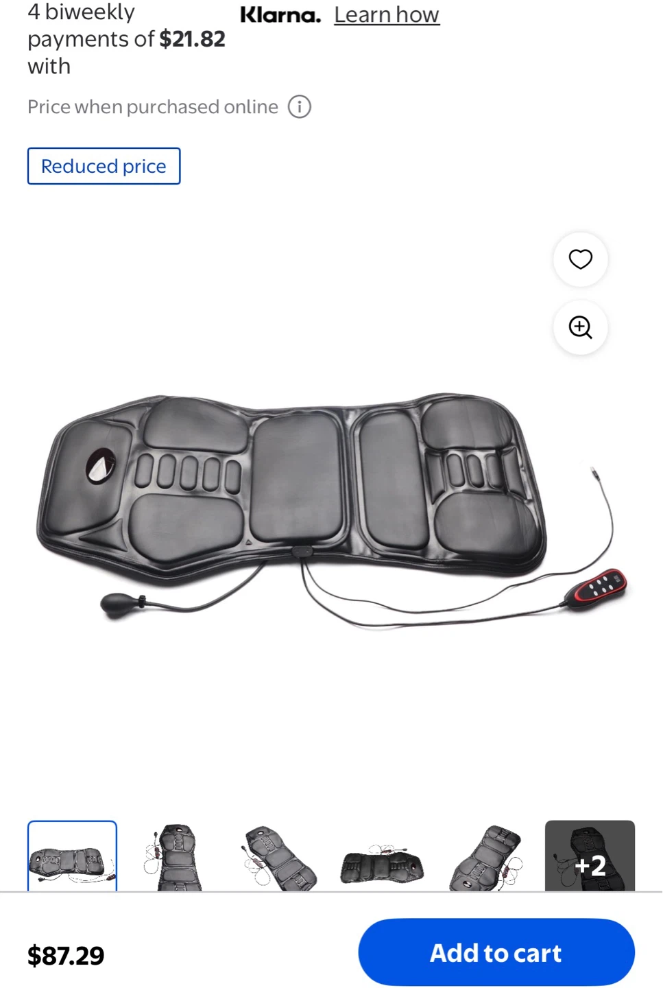 Shiatsu car massager - photo 2