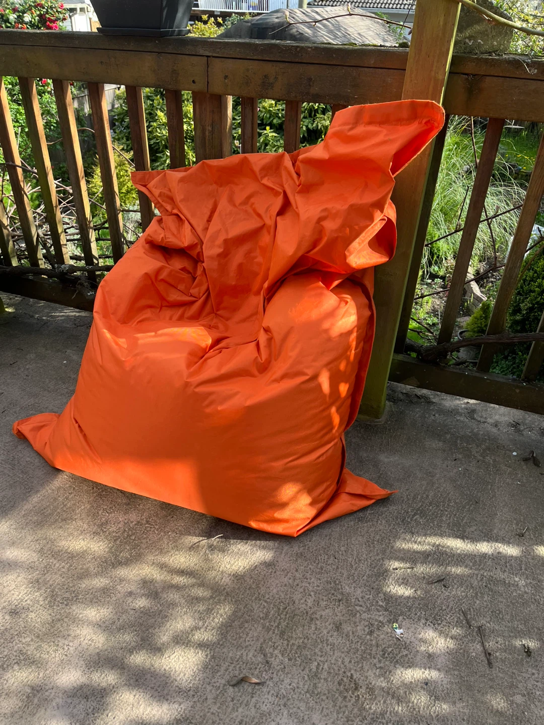 Orange Bean Bag Chair