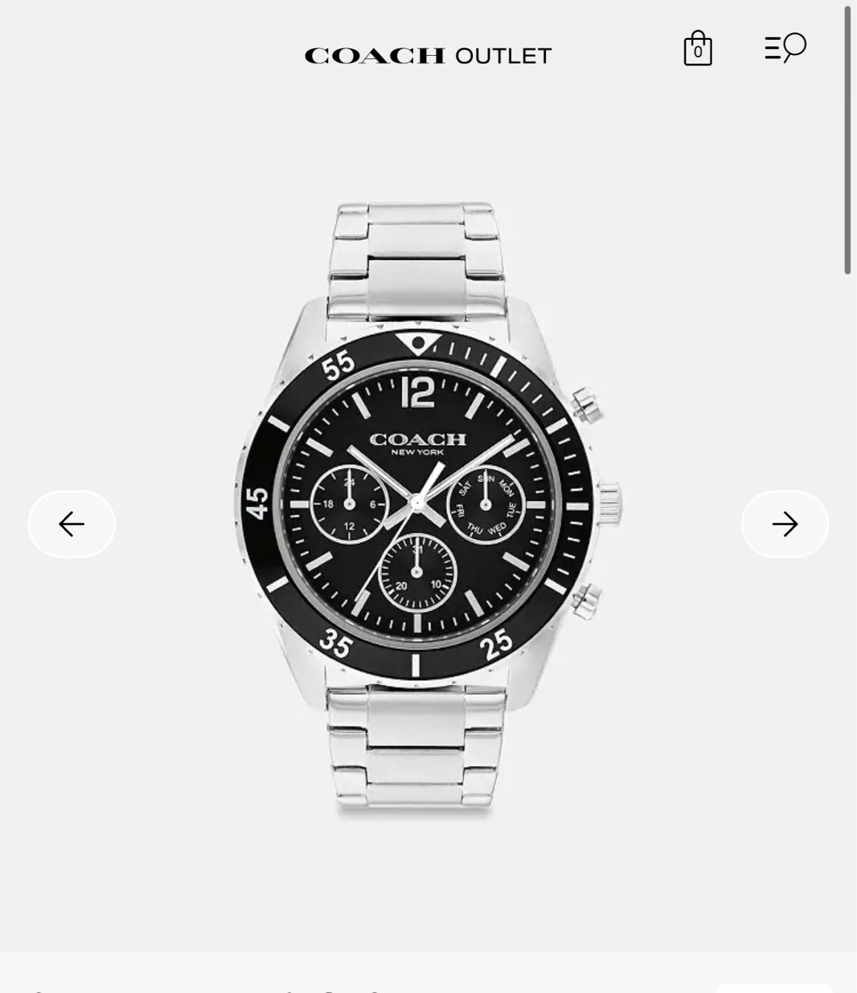 Brand New COACH Men’s Watch – Full Set cole 44mm - photo 4