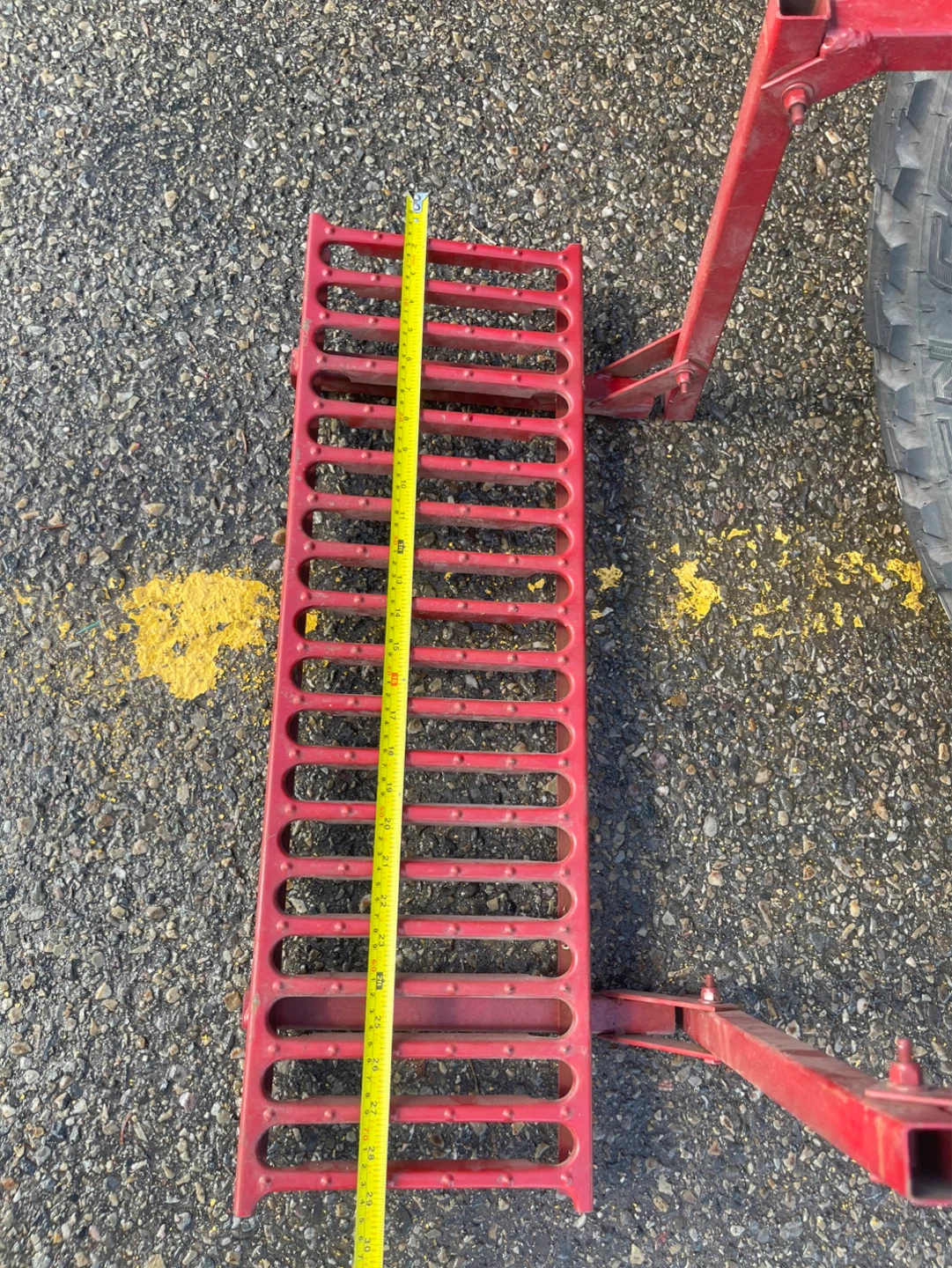 Red Steel Tire Step - photo 5