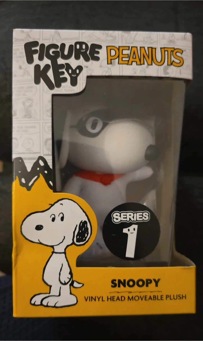 Peanuts Snoopy Vinyl Head Moveable Plush Series 1