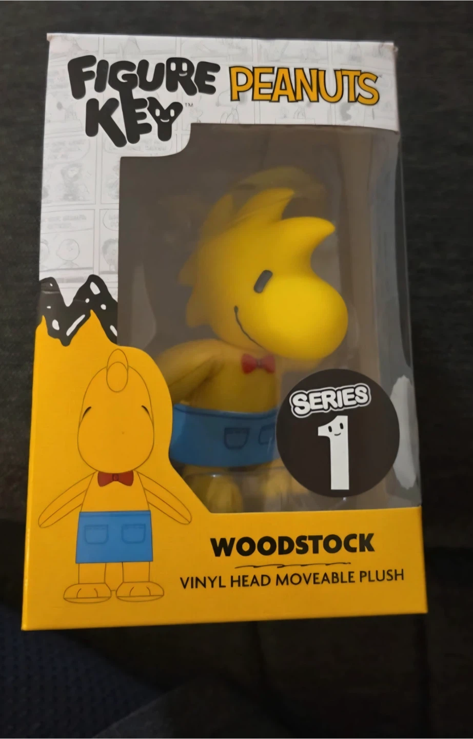 Peanuts Woodstock Vinyl Head Moveable Plush - Series 1