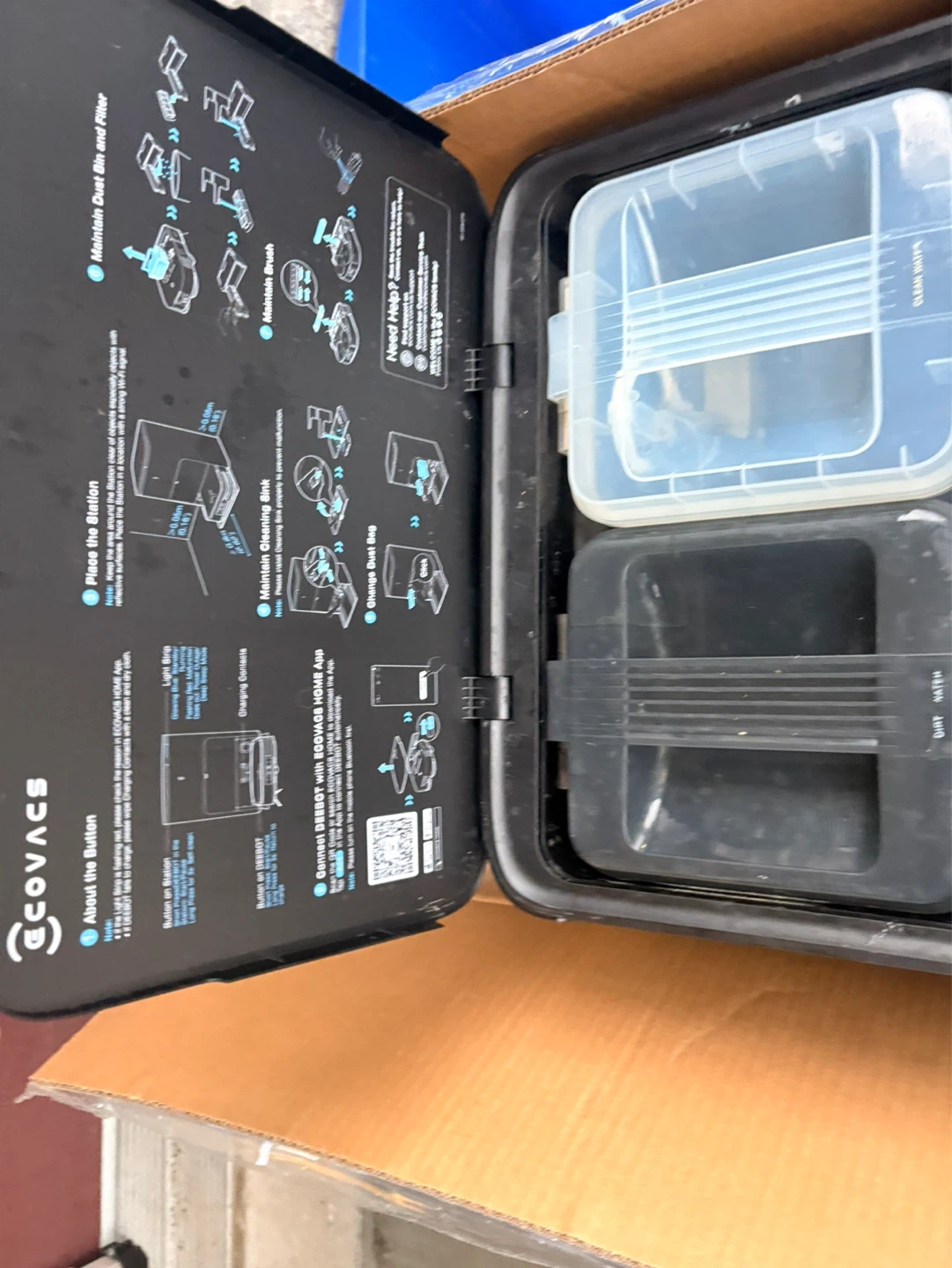 ECOVACS DEEBOT X1 OMNI base only - photo 2