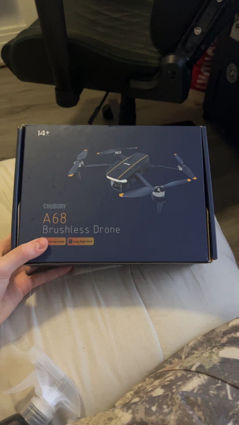 CHUBORY A68 Brushless Drone with Case