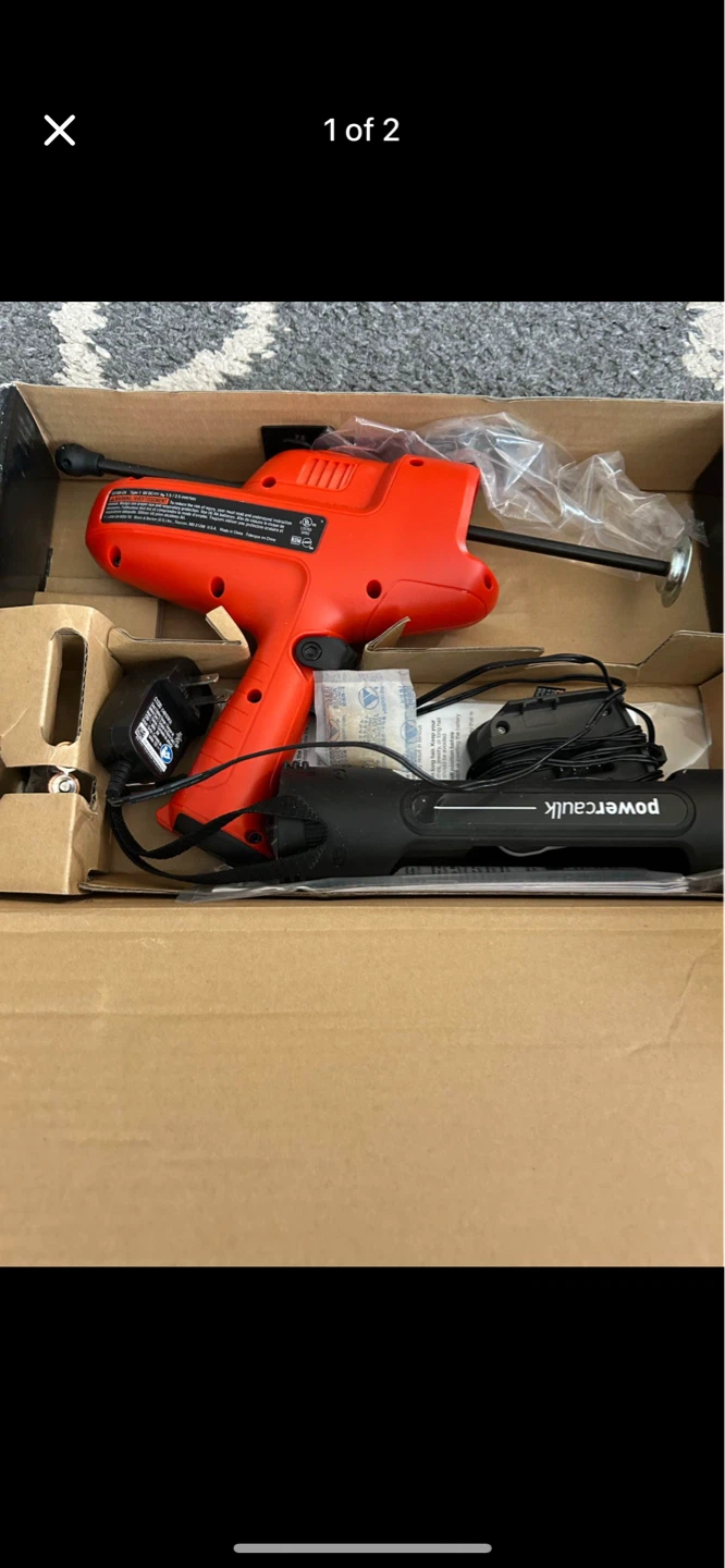BLACK+DECKER Powercaulk Caulking Gun Kit