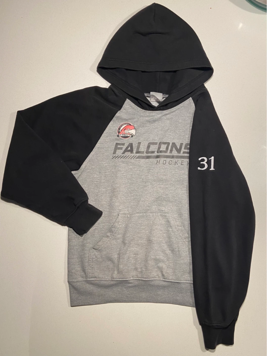 St Catharines Jr. Falcons Hockey Hoodie 31 - Youth M - photo 3