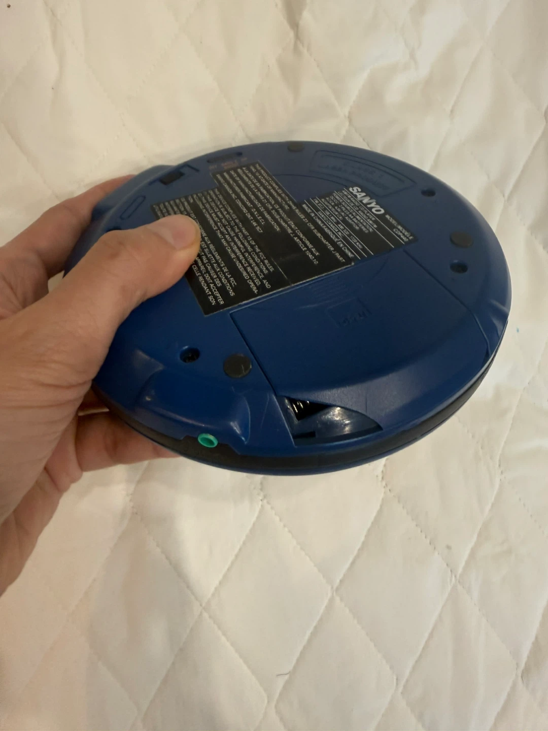 Sanyo Portable CD Player AM/FM Radio CP-CD44 - photo 2