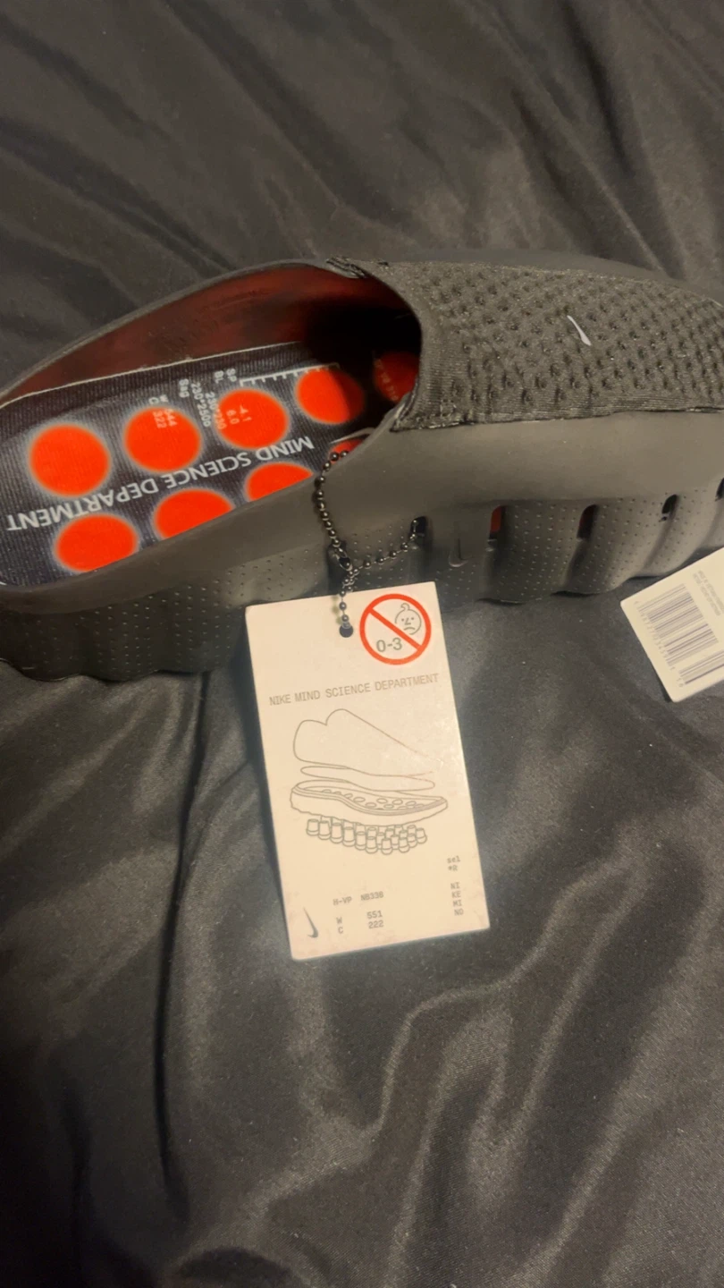 Nike Mind 001 Black Slides Size 10 - photo 5