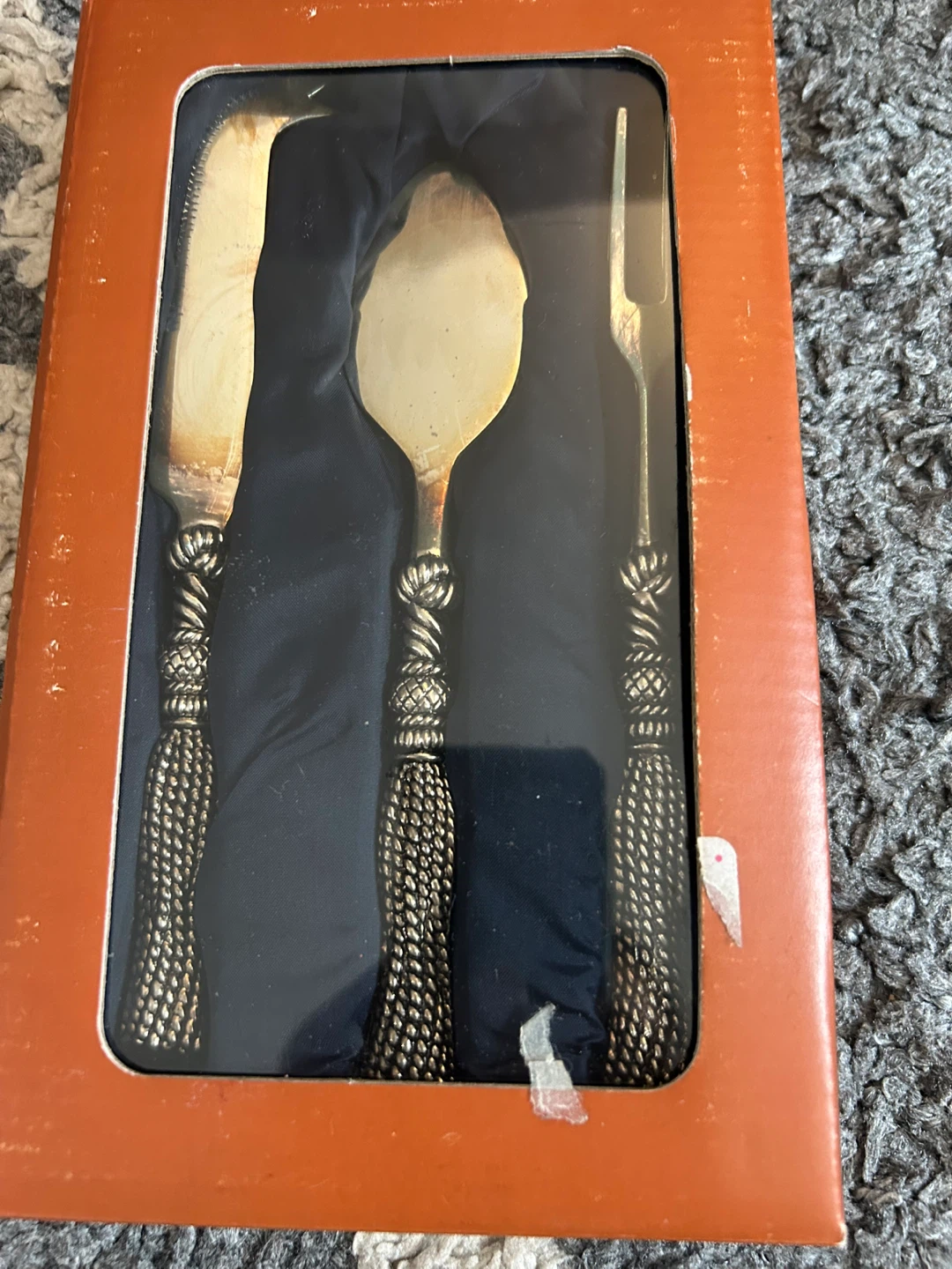 Vintage Cake Serving Set - 3 Piece