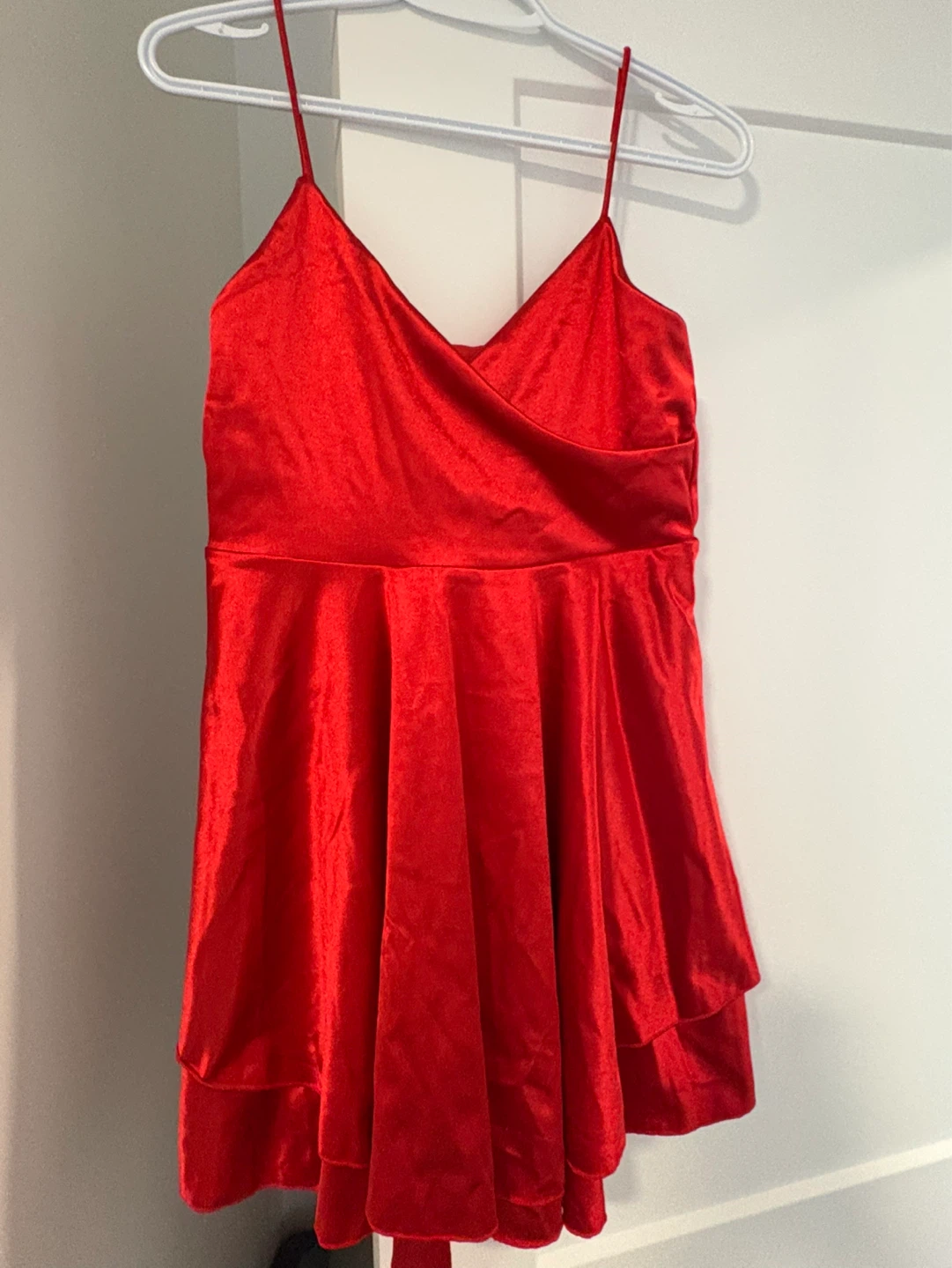 SHEIN Red Mini Dress Size L
