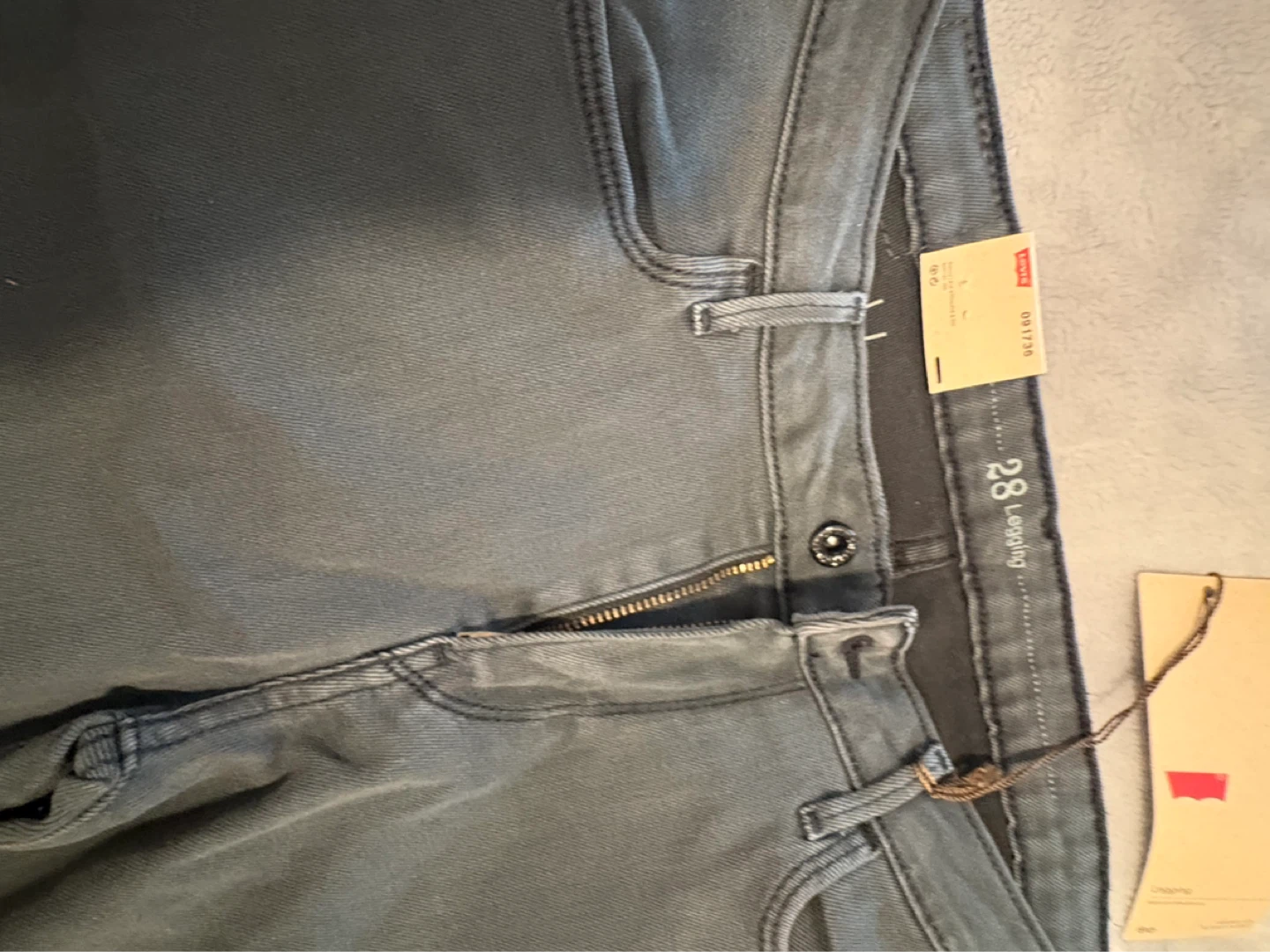 Levi's 28 Legging Jeans - Dark Grey
