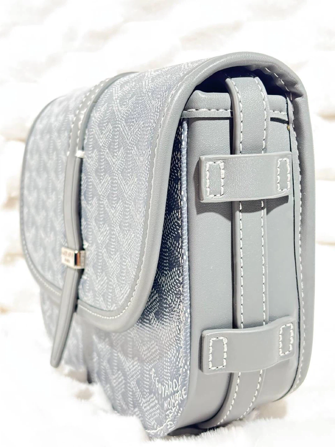 Goyard Grey Crossbody Bag🩶 Luxury Designer Bag ✨ - photo 4