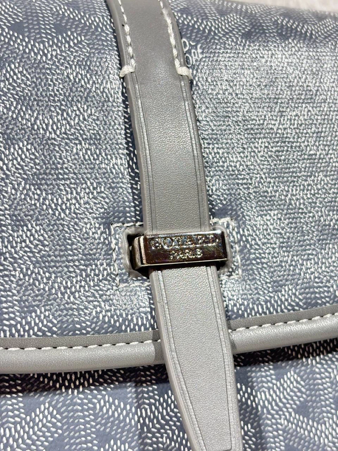 Goyard Grey Crossbody Bag🩶 Luxury Designer Bag ✨ - photo 3