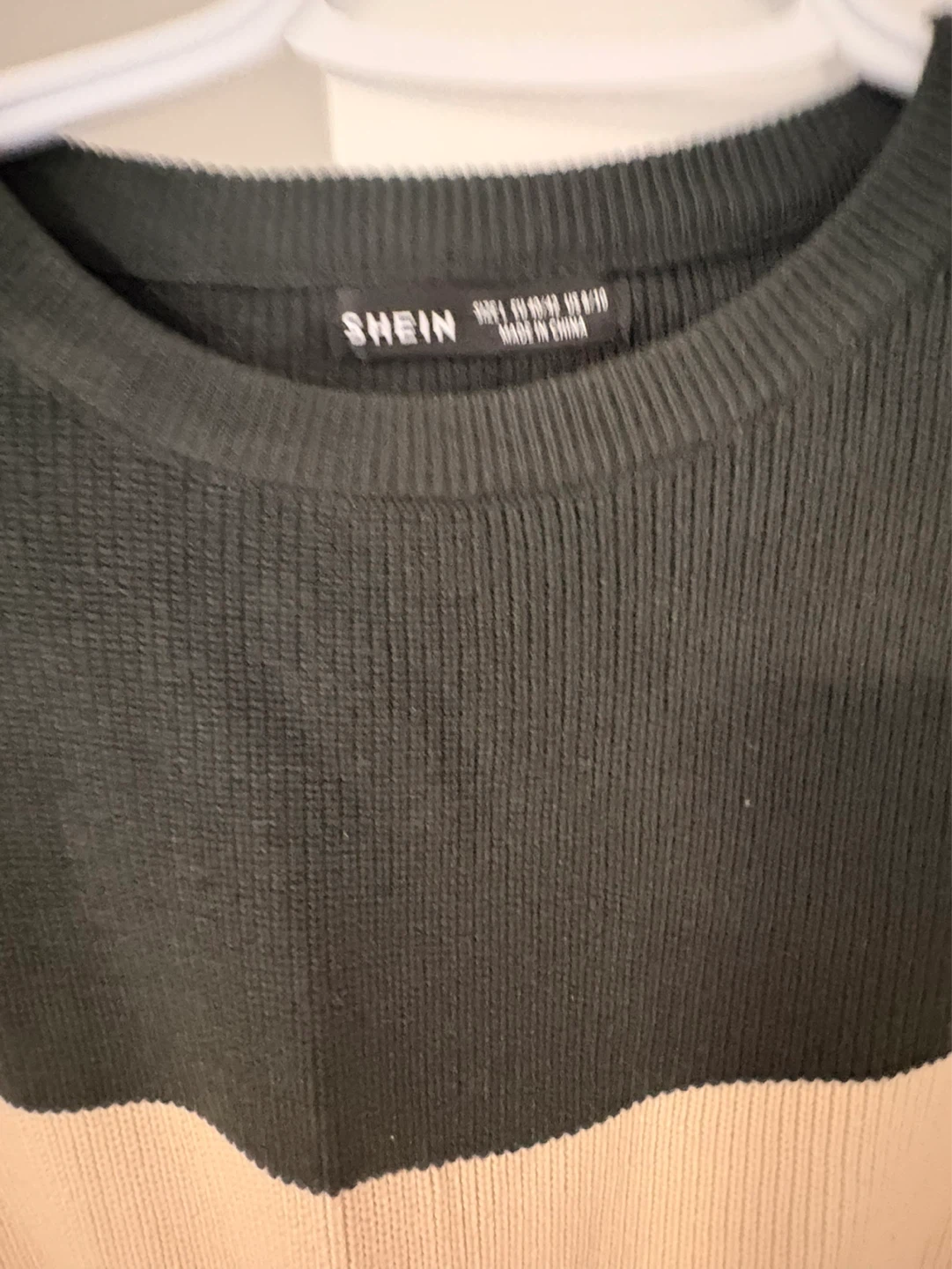 SHEIN Color Block Knit Sweater - photo 3