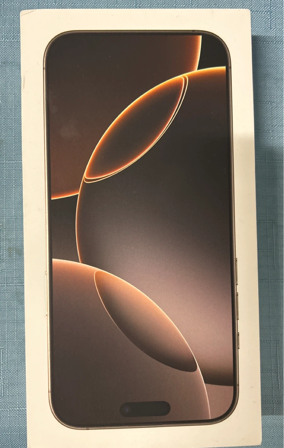 Box Apple iPhone 16 Pro Max Desert Titanium 256GB