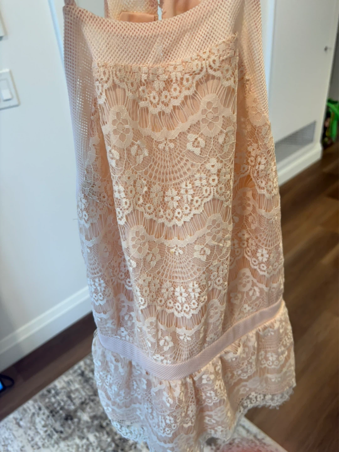 FOREVER 21 Lace Dress - Pink - Size S - photo 3