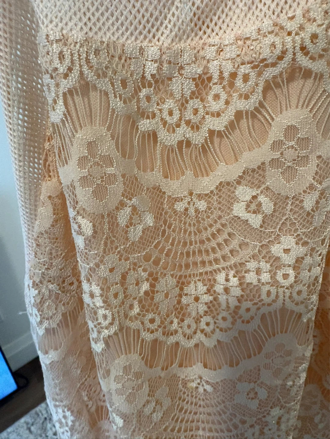 FOREVER 21 Lace Dress - Pink - Size S
