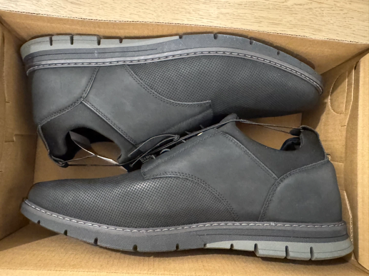 Steve Madden Men's Black Oxford Shoes - Size 8