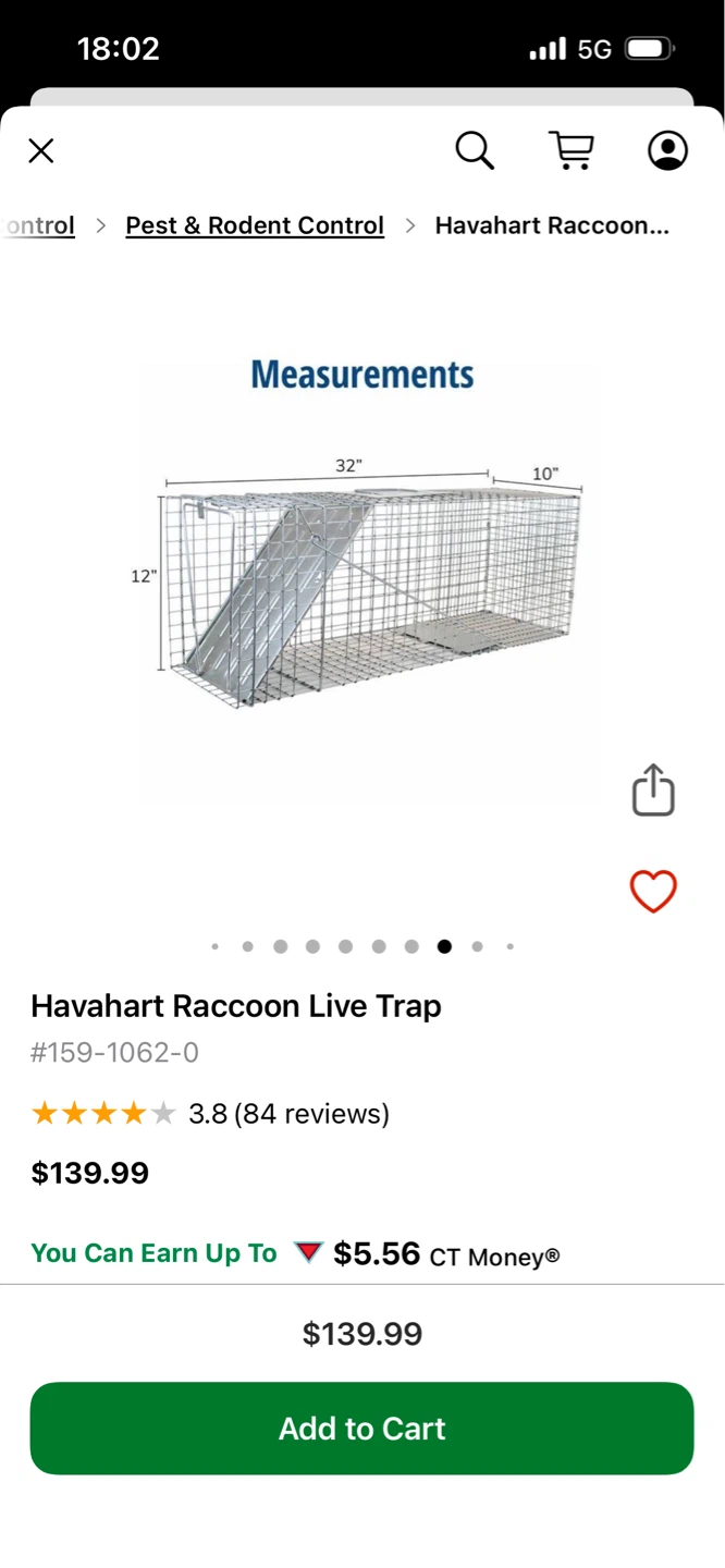 Live Trap Brand New