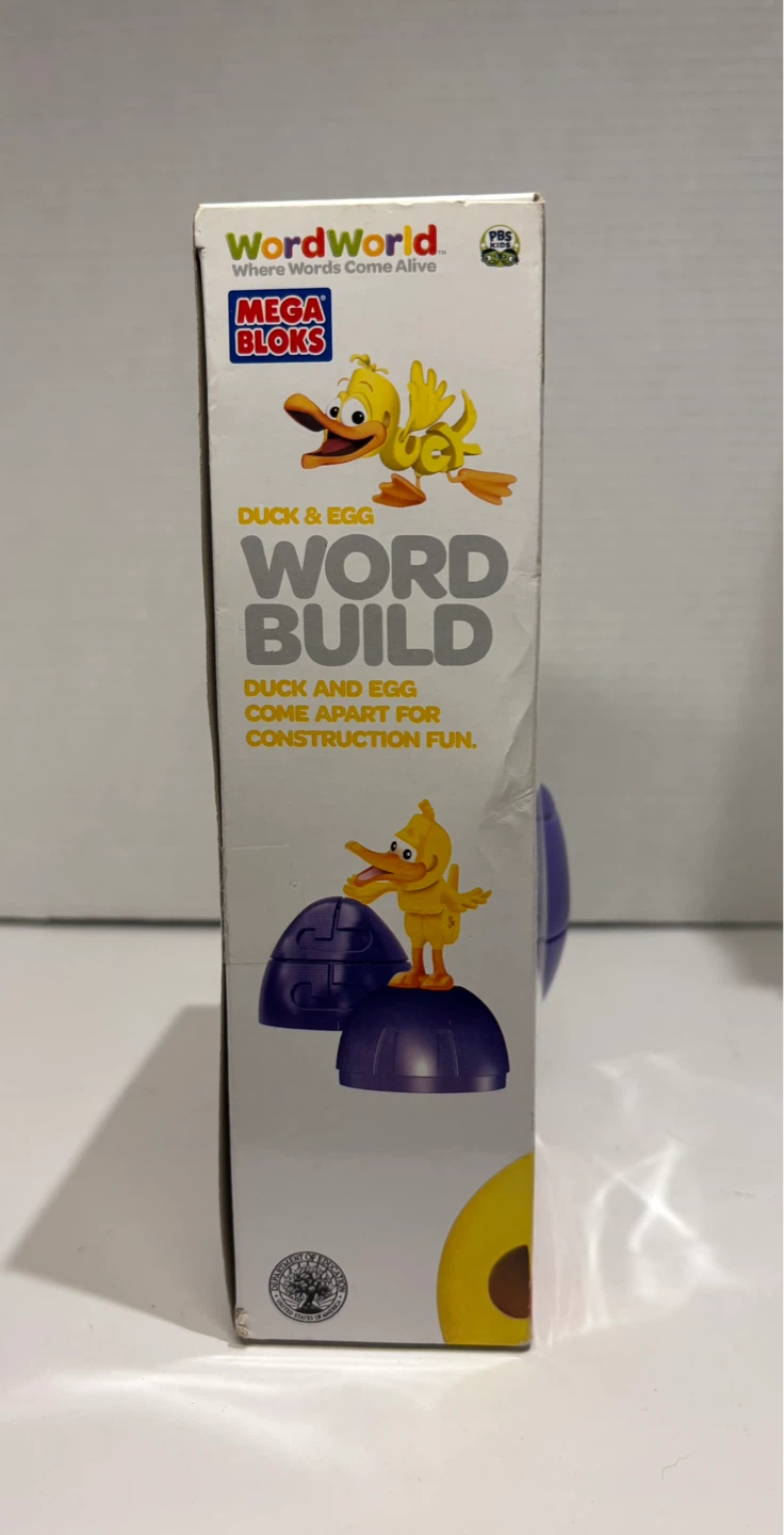 Mega Bloks WordWorld Duck & Egg Word Build Toy 6902 - photo 3