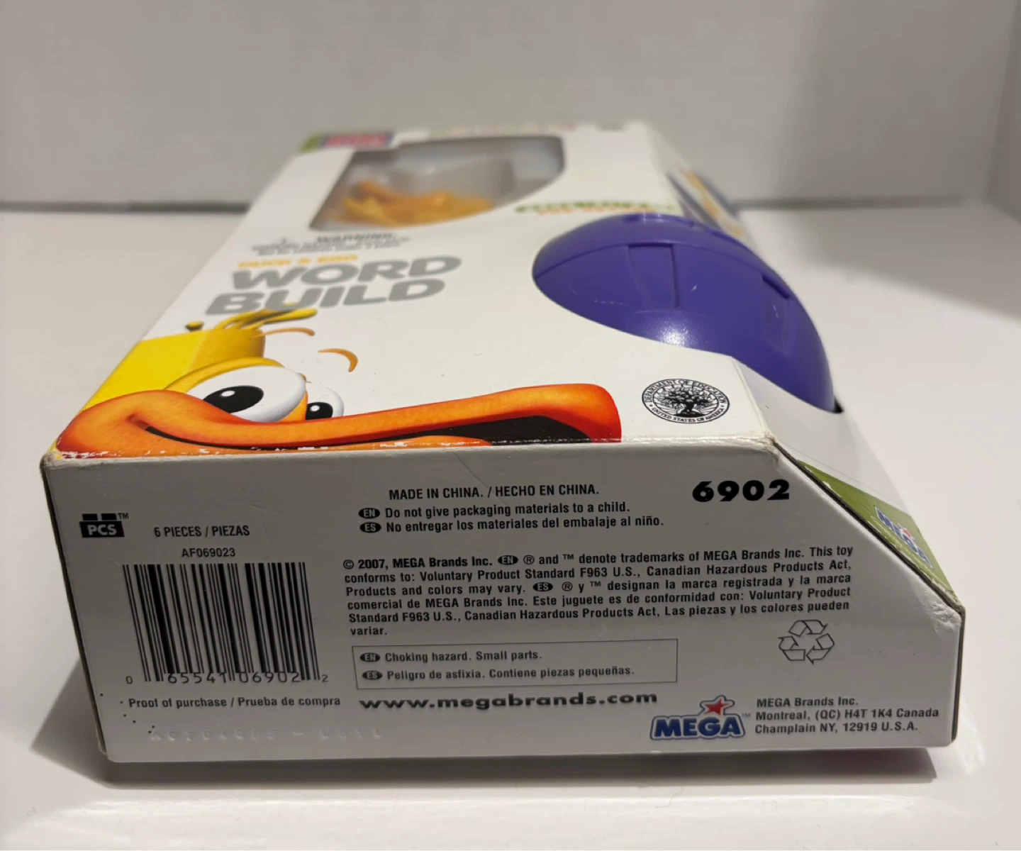 Mega Bloks WordWorld Duck & Egg Word Build Toy 6902 - photo 4