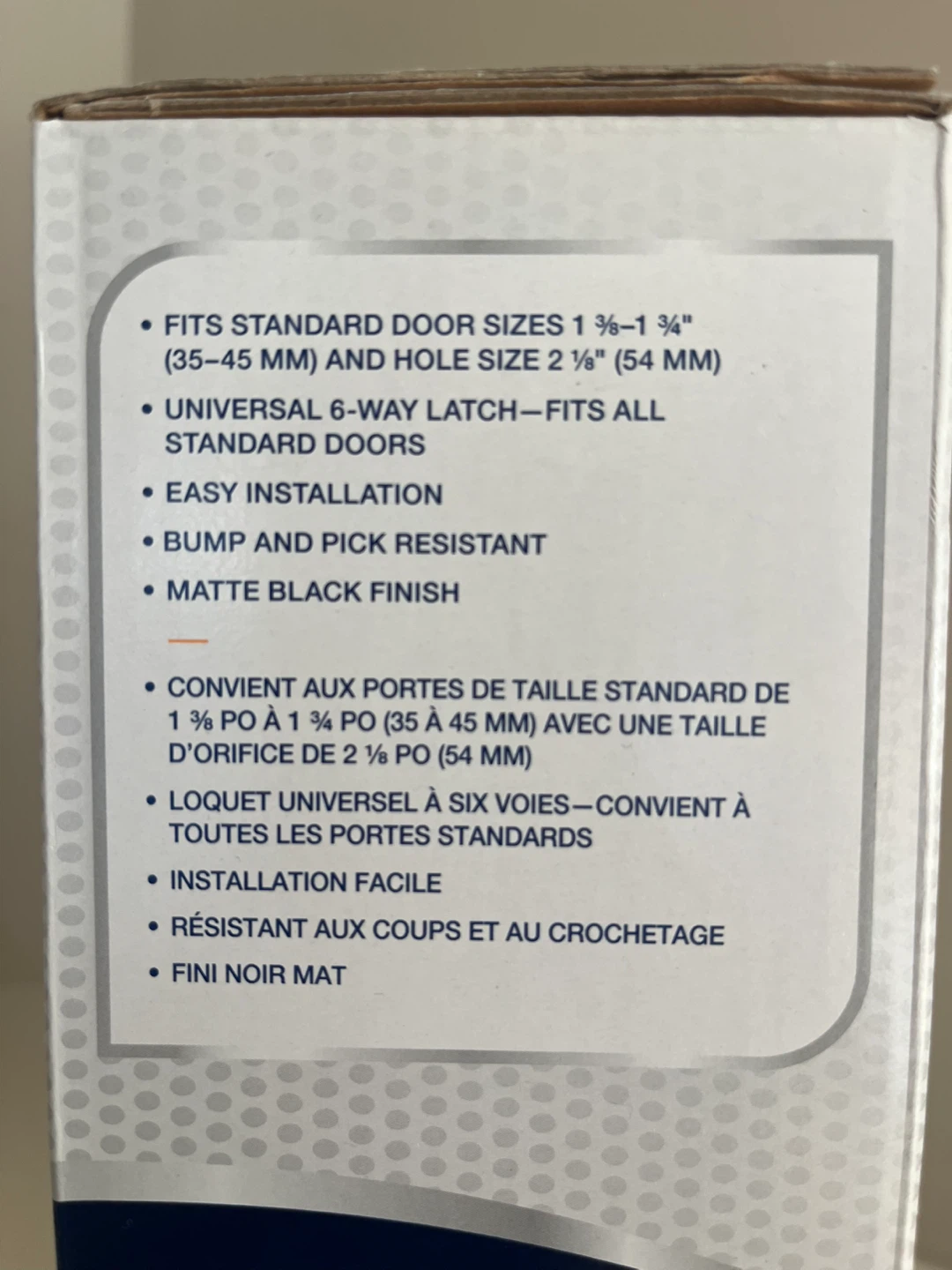 Garrison Electronic Keypad Deadbolt Matte Black - photo 3