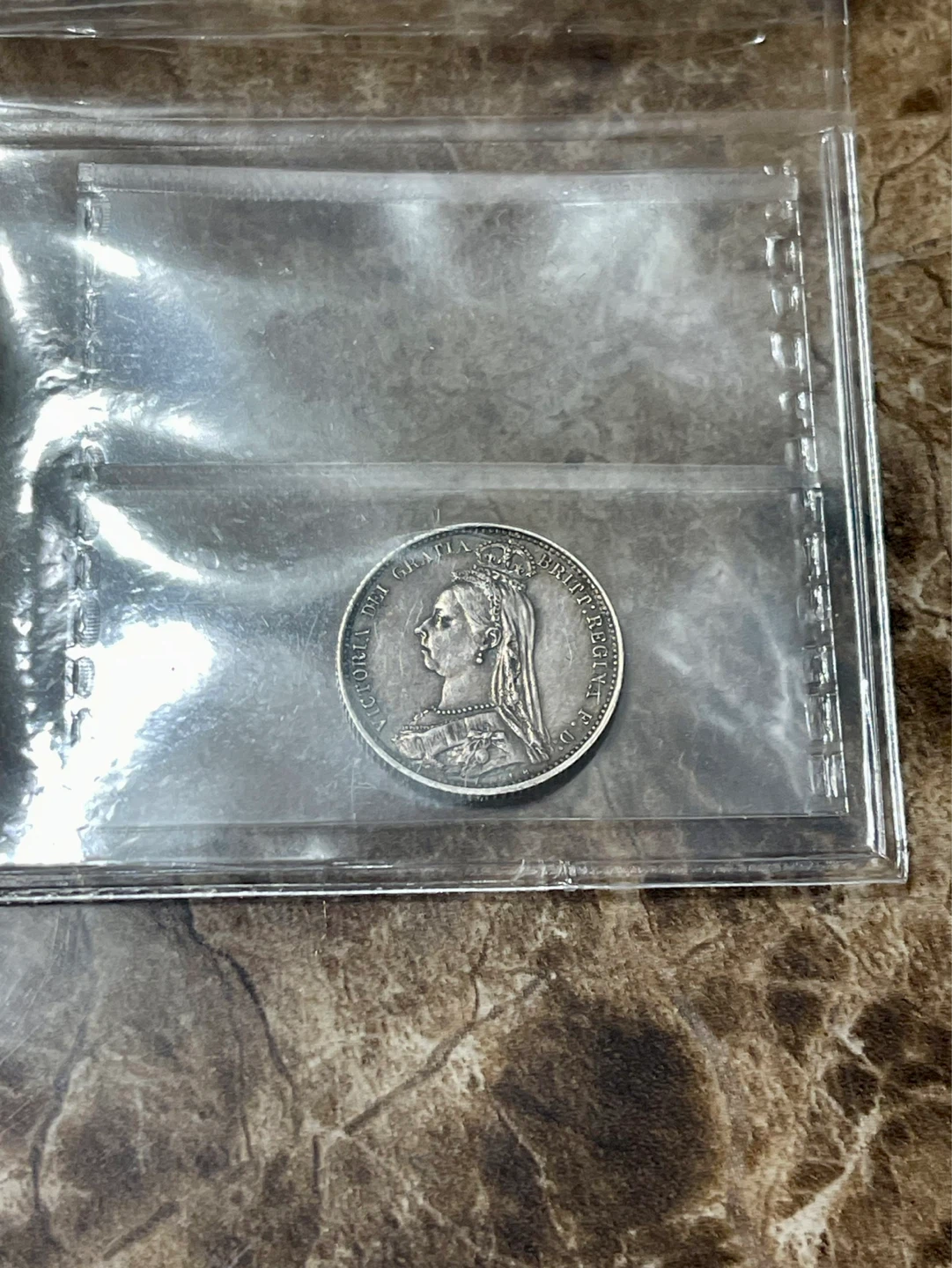 1887 Great Britain 6 Pence Coin - Queen Victoria - photo 3