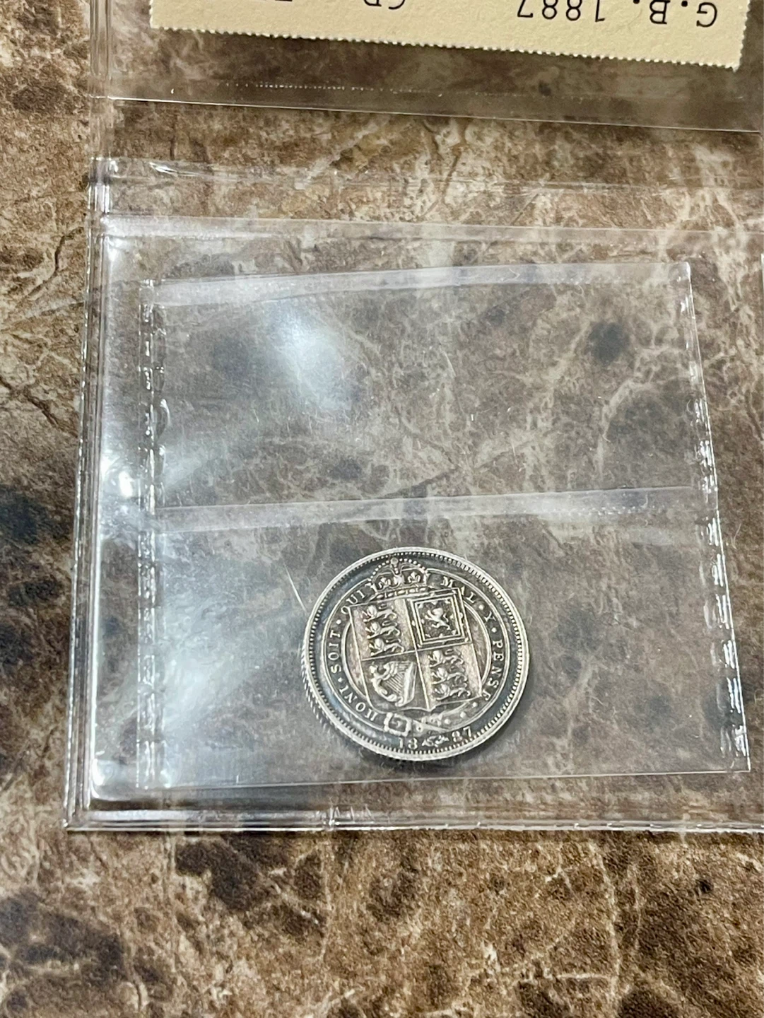 1887 Great Britain 6 Pence Coin - Queen Victoria - photo 4