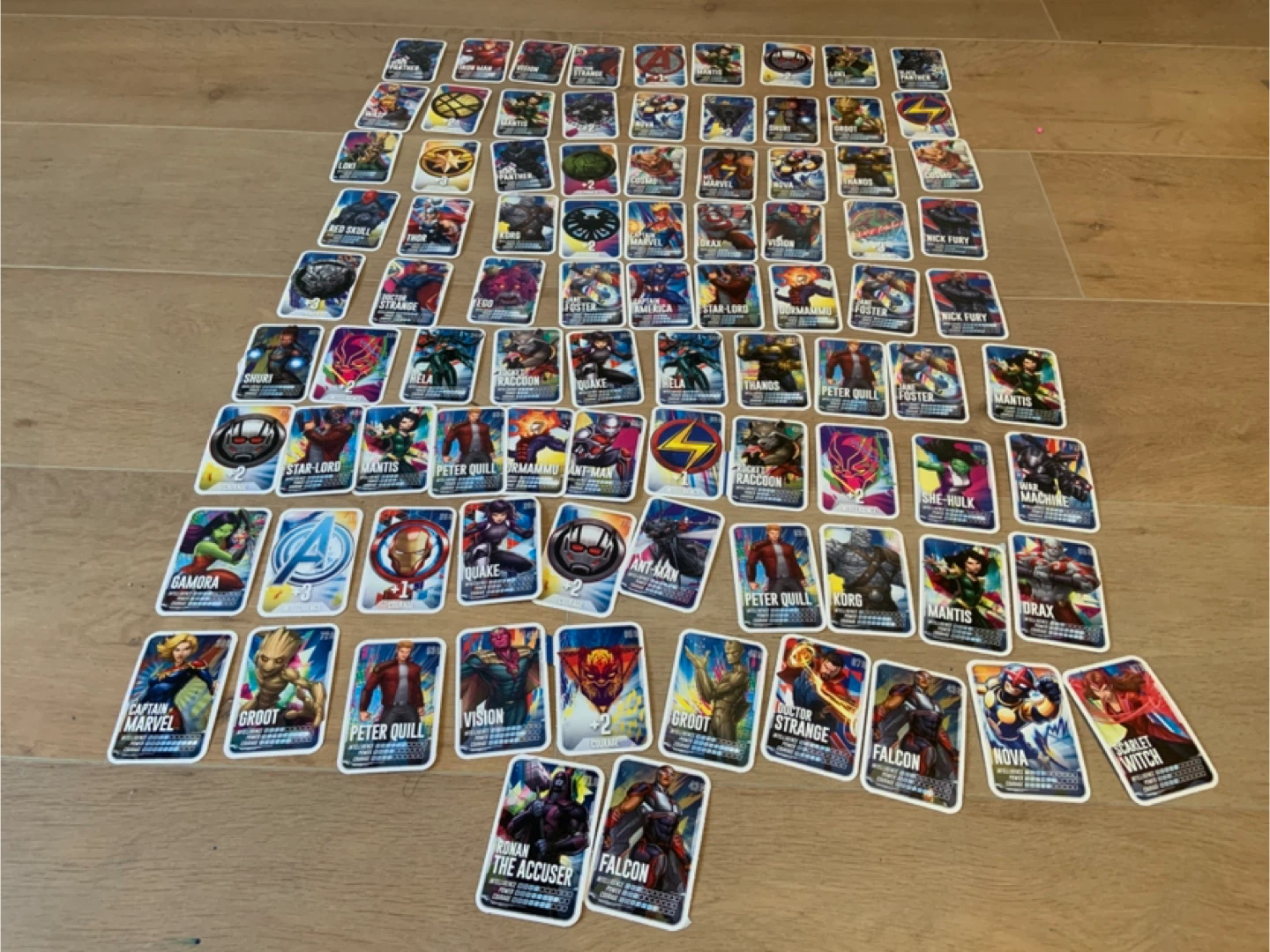Marvel Trading Cards - Full Set