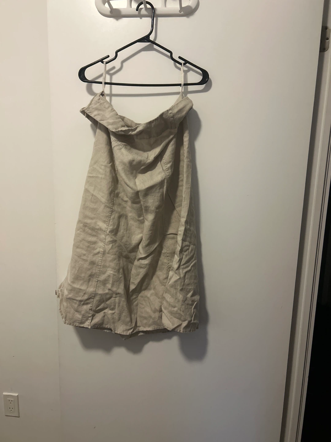 For Cynthia Linen Blend Dress Size L