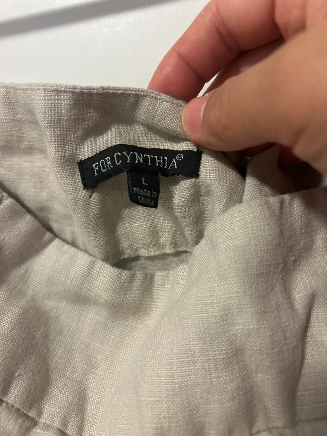 For Cynthia Linen Blend Dress Size L - photo 2