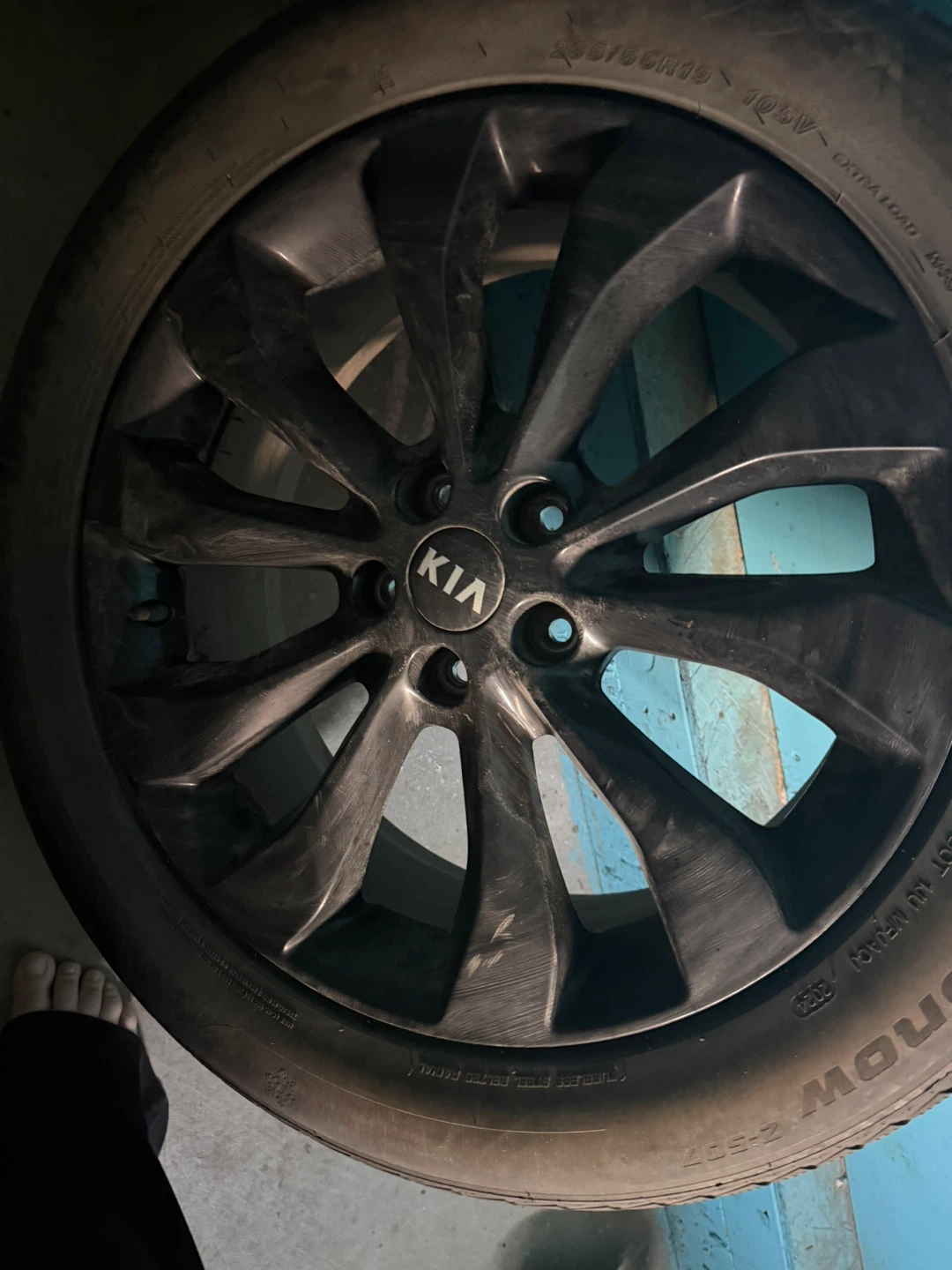 Kia Snowmaster Winter Tire and Rim - photo 4