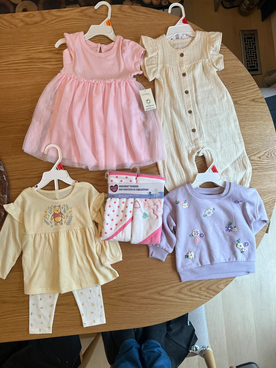 Brand New 5-Piece Toddler Girl Set (George Brand) - 6-12 M