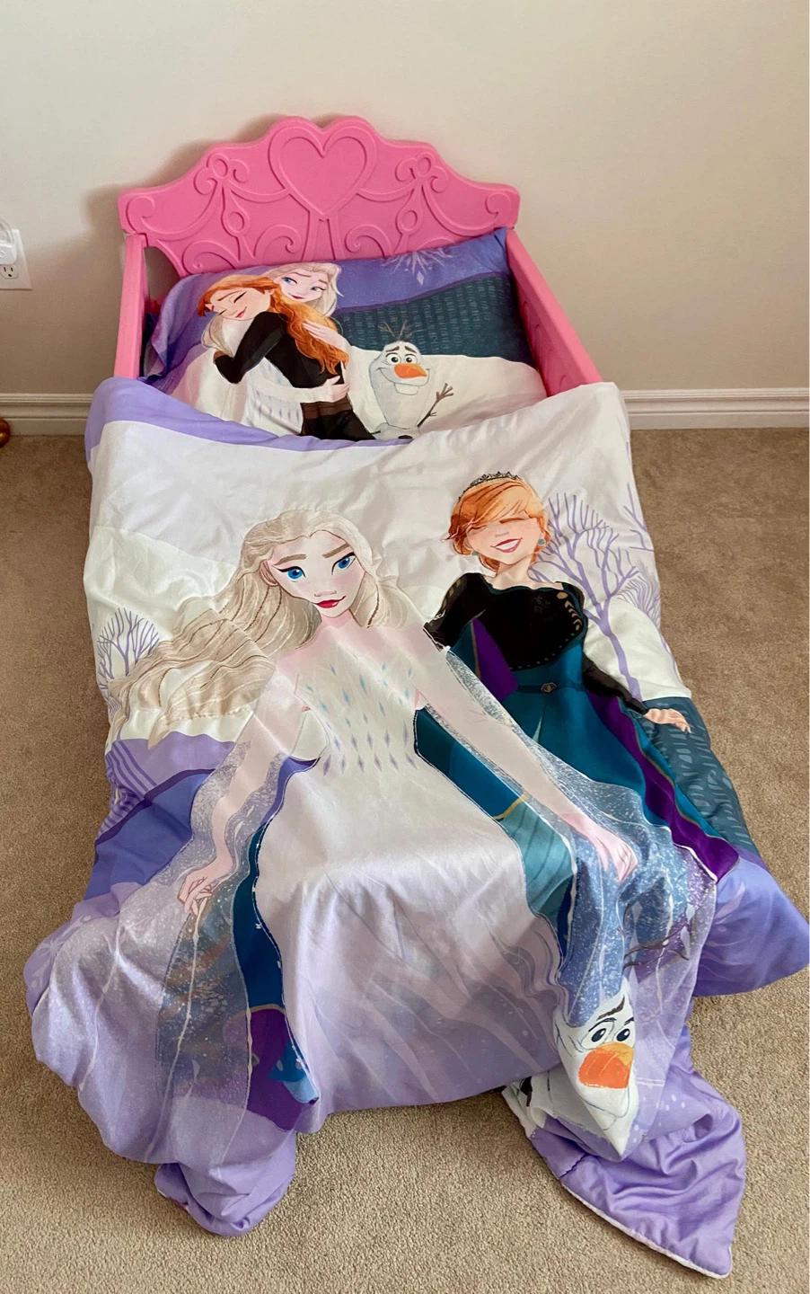 Delta Children Princess Toddler Bed