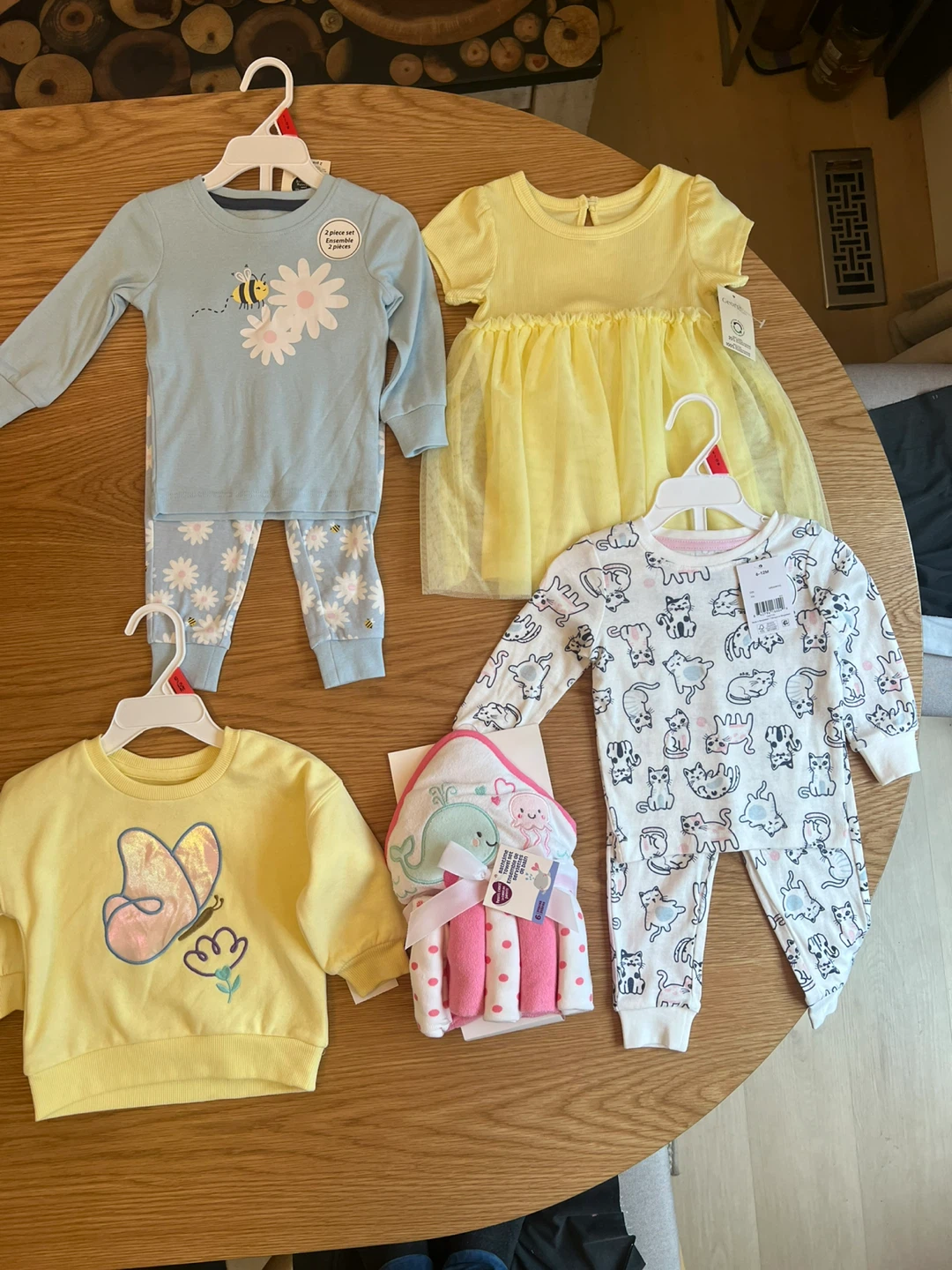 Brand New 5-Piece Toddler Girl Set (George Brand) - 6-12 M