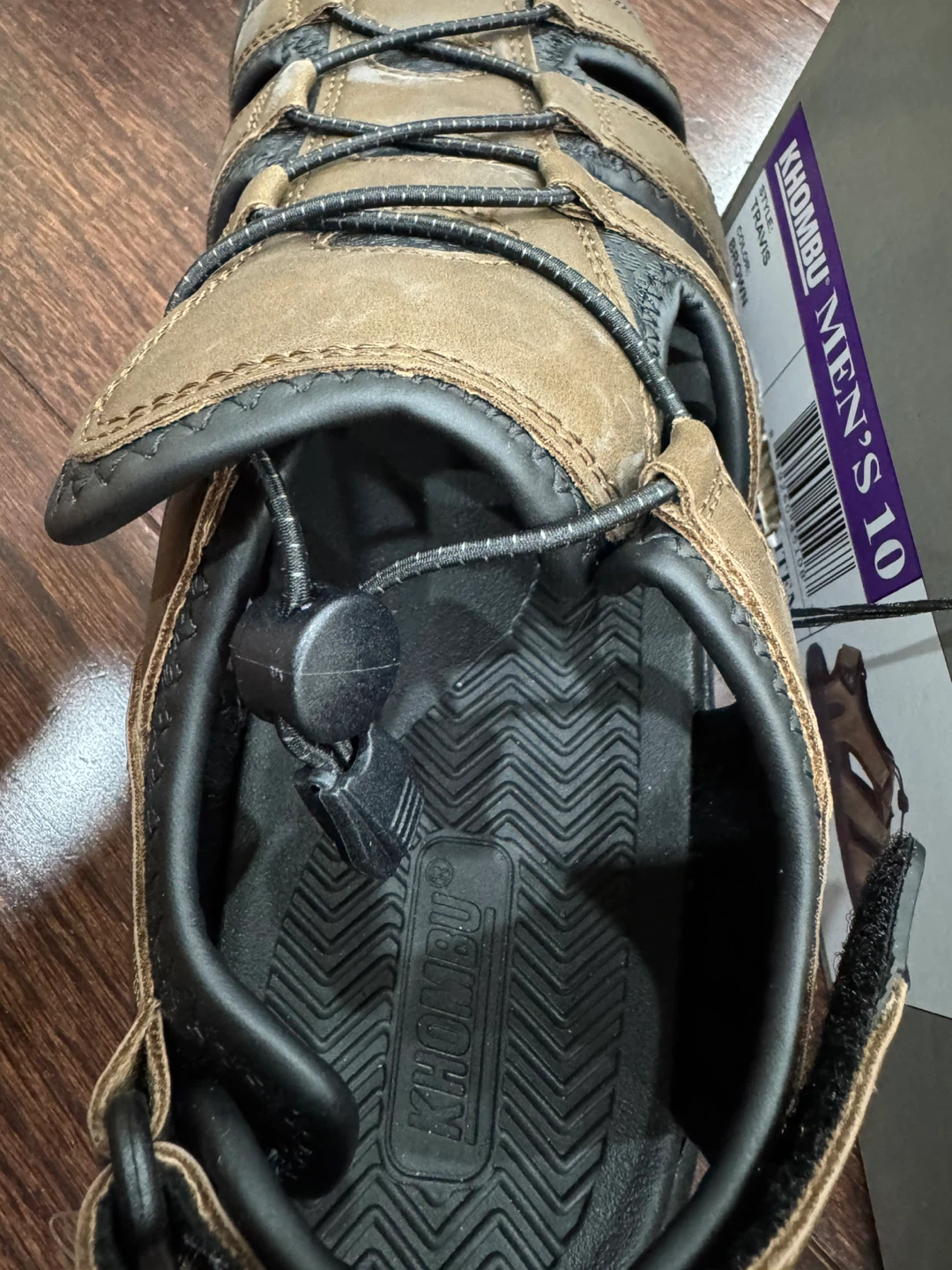 Khombu Sandals Men’s size 10 New in box - photo 5