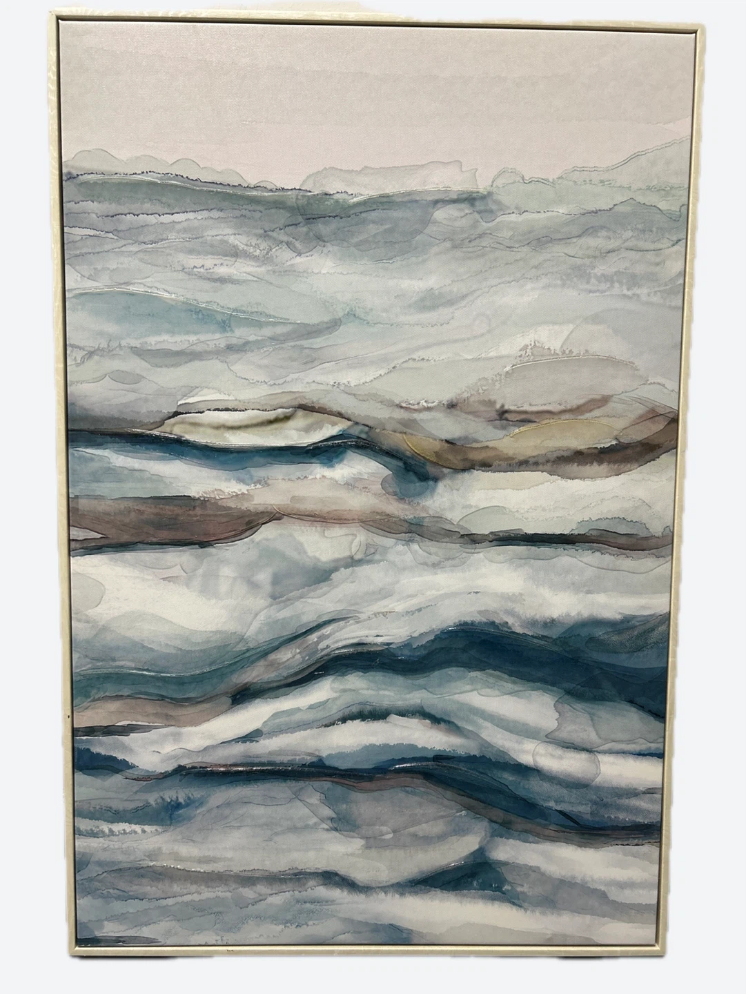 Framed Abstract Landscape Wall Art