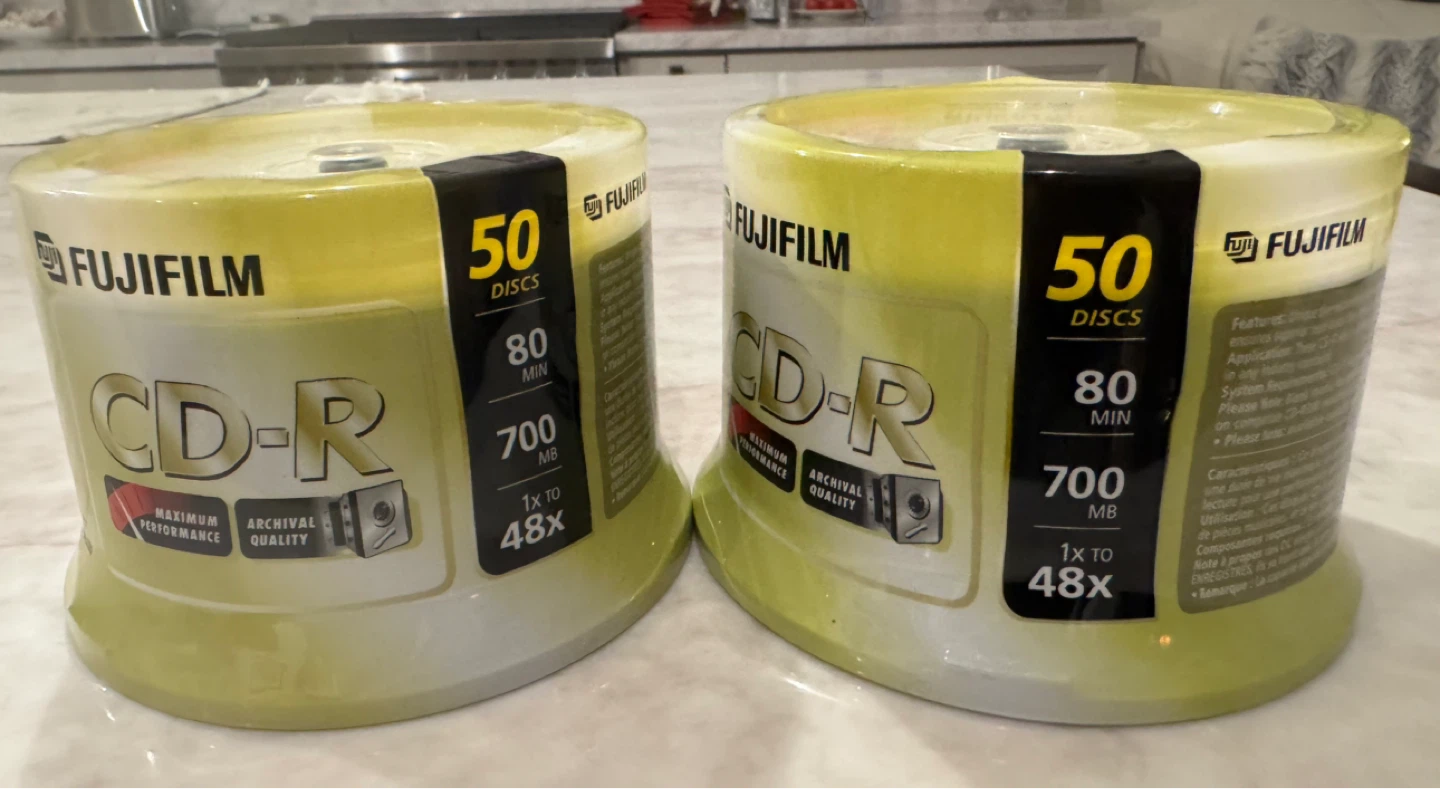 Fujifilm & Maxell DVD-R Discs and Memorex Black CD-R Discs - photo 3