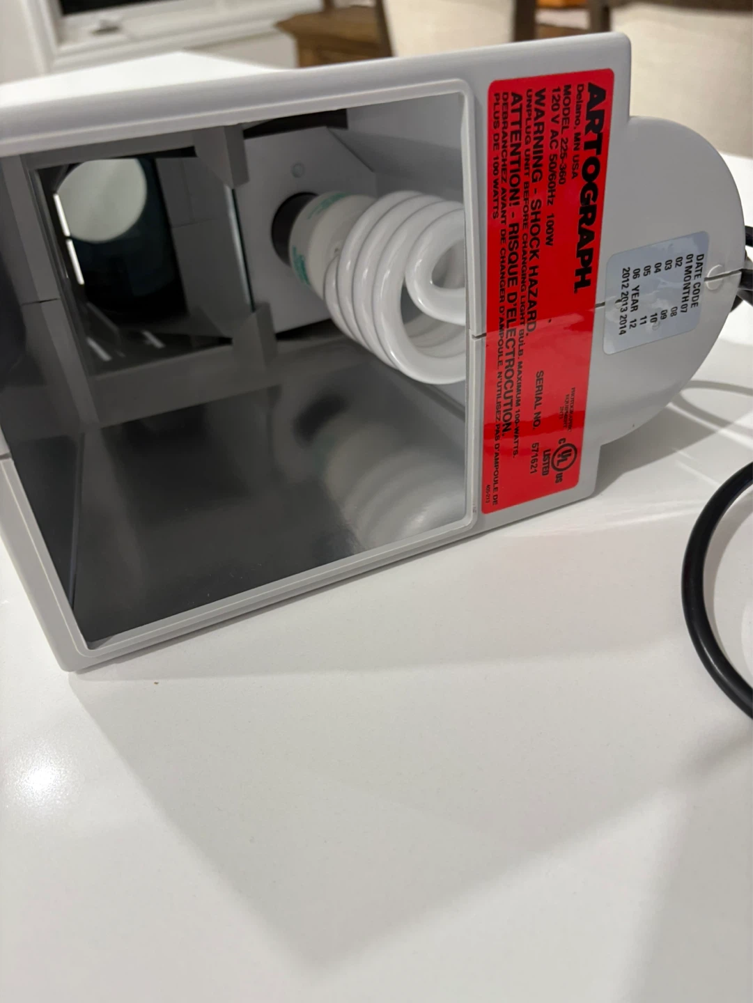 Artograph Tracer projector Model 225-360 - photo 4