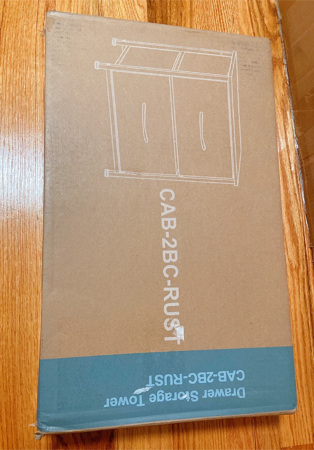 2-Drawer Fabric Storage Tower Nightstand - photo 4