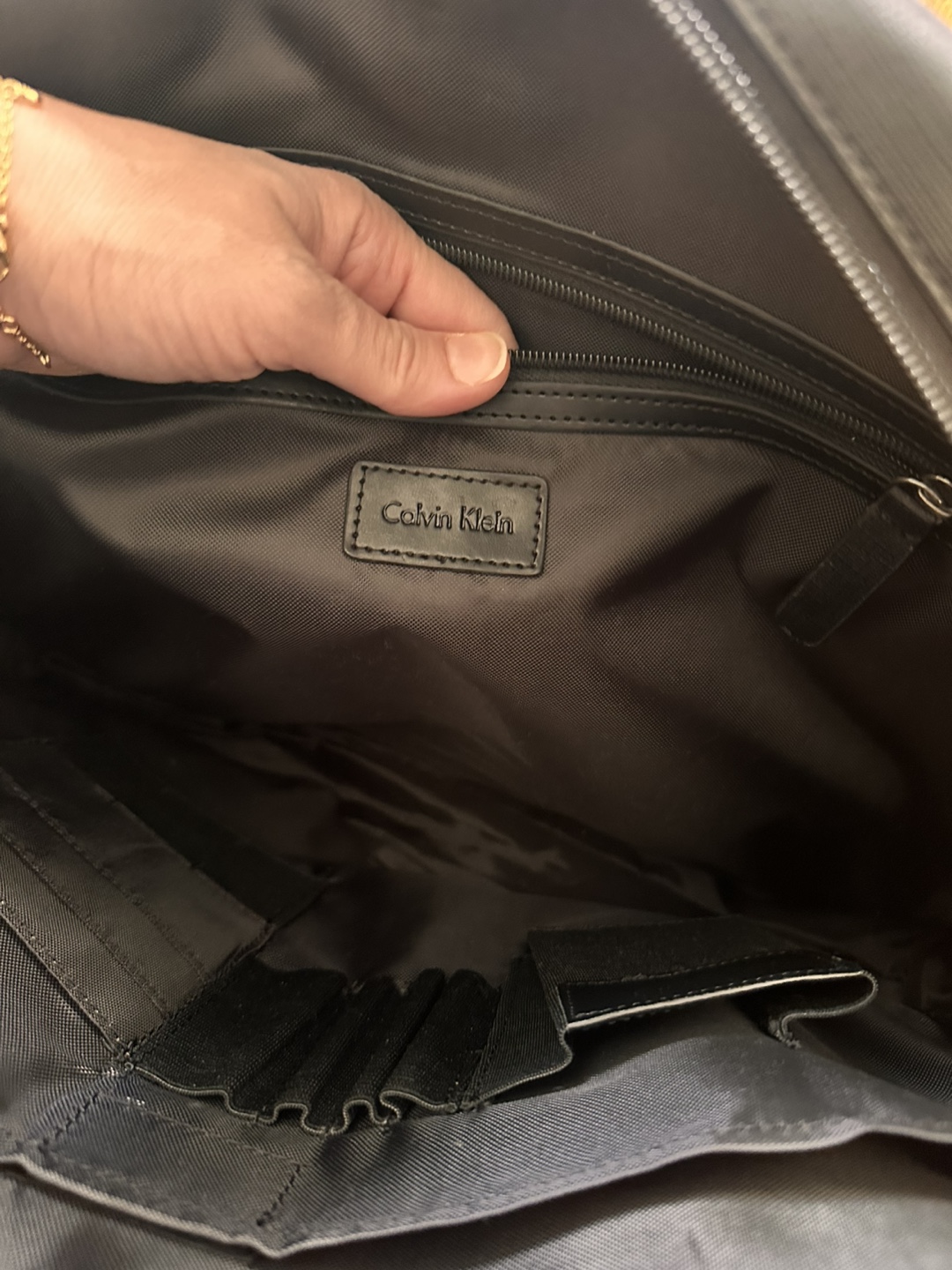 Calvin Klein Black Laptop Bag - photo 3