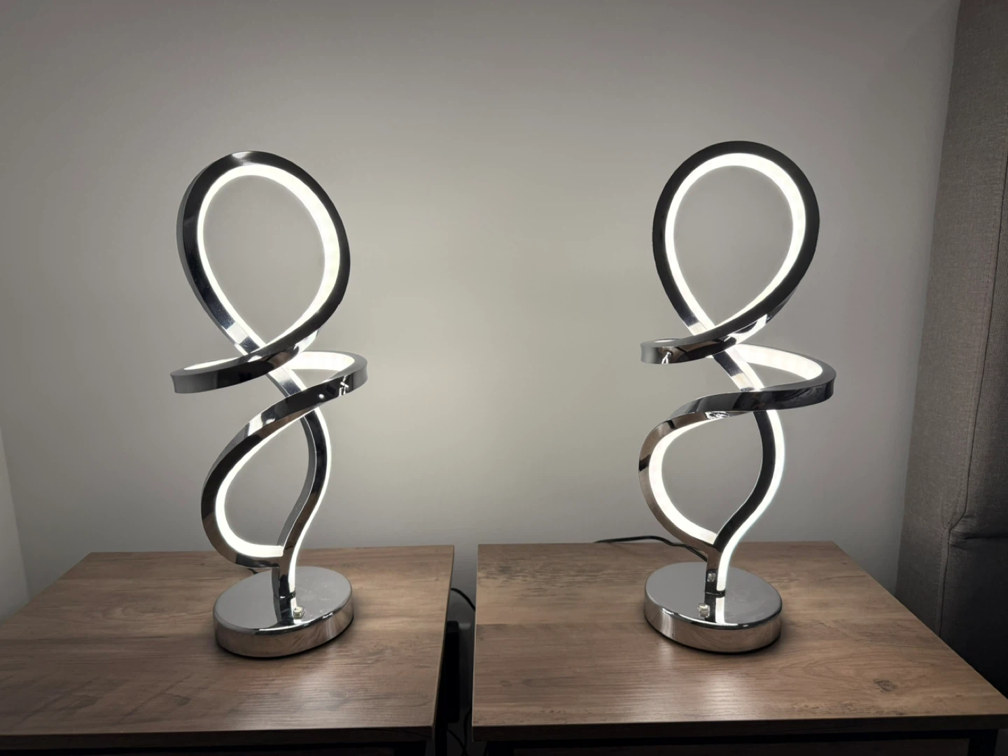 Modern LED Table Lamps (Set of 2) - photo 2